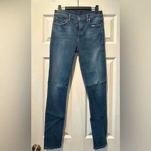 Citizen of Humanity high-rise skinny jeans, size 27